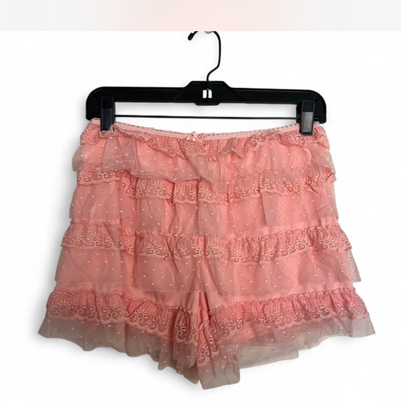 Lace Ruffle Shorts - Picture 4 of 5